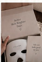 Velura customer at-home beauty routine
